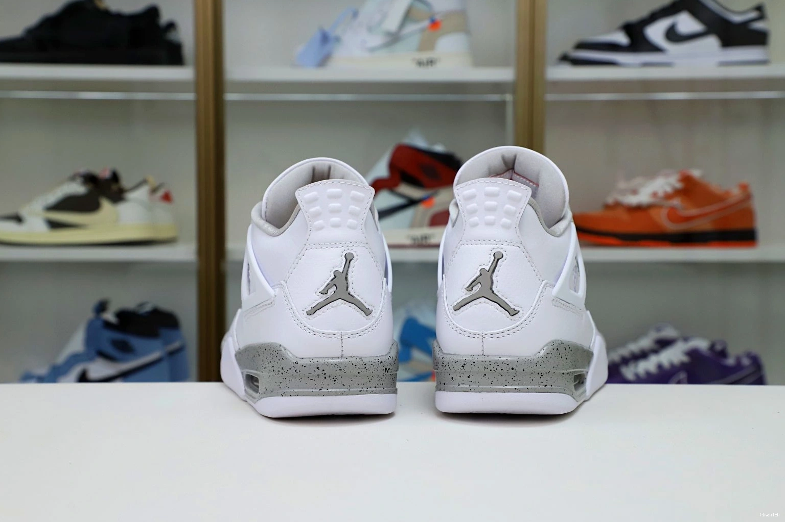 AIR JORDAN 4 'WHITE OREO' RETRO 1205